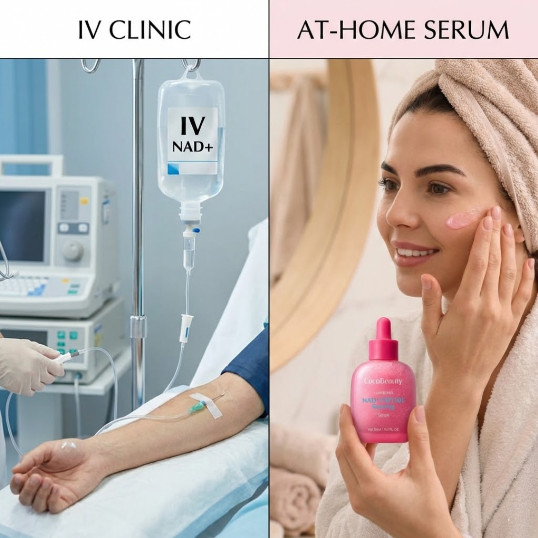 IV Clinic vs At-Home Serum comparison